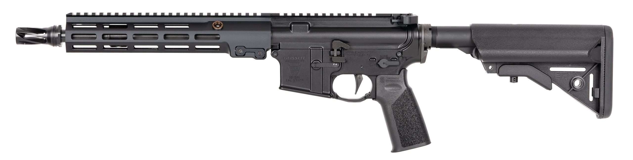 Super Duty MOD1 SBR, 11.5, 5.56MM - Black - Changed by Vaseline Geissele Super Duty – 11.5″ 5.56MM