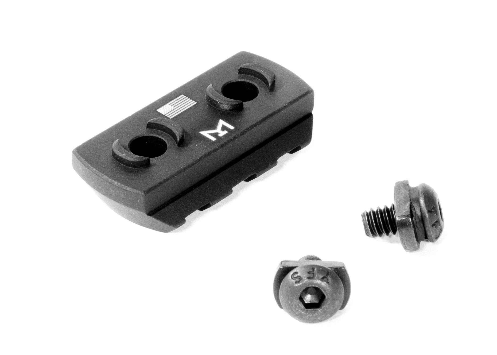 Picatinny Rail for M-LOK, 3 Slots (2) Geissele Picatinny Rail for M-LOK, (Multiple Slots)