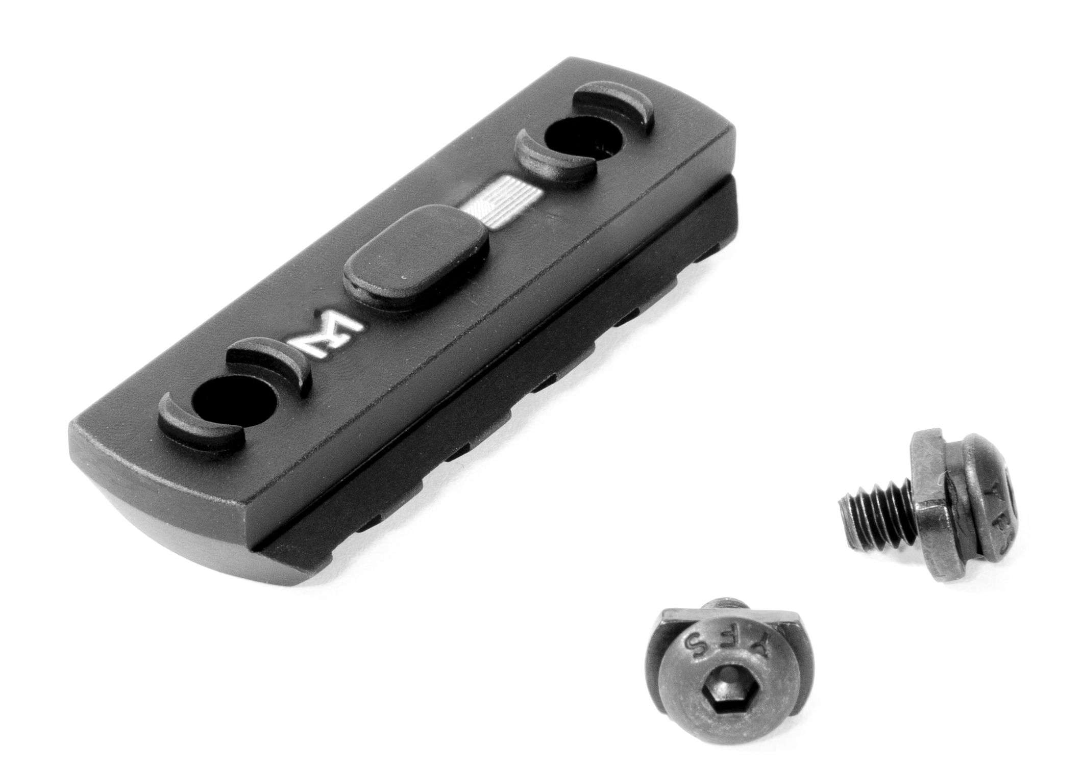 Picatinny Rail for M-LOK, 5 Slots (2) Geissele Picatinny Rail for M-LOK, (Multiple Slots)