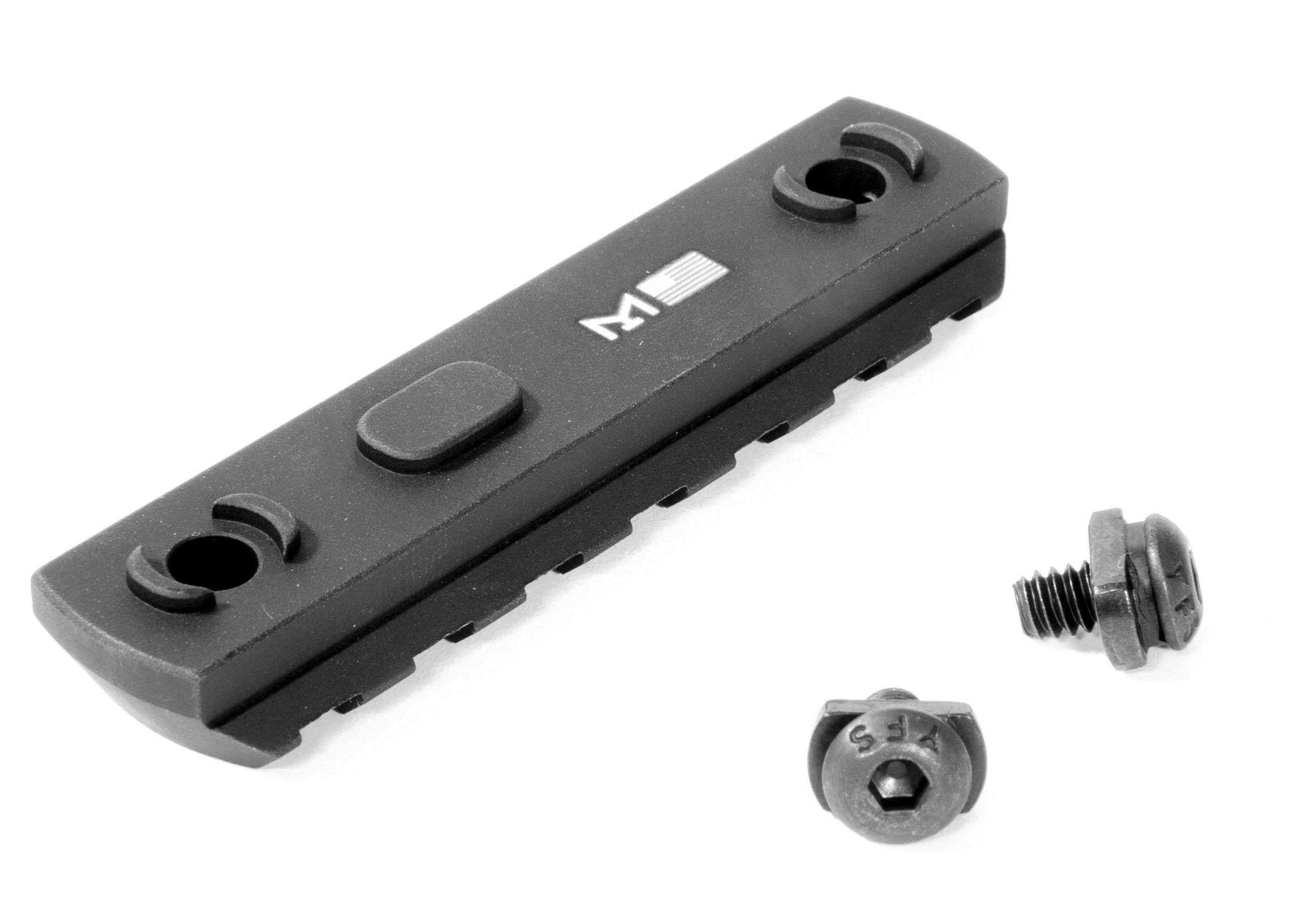 Picatinny Rail for M-LOK, 7 Slots (2) Geissele Picatinny Rail for M-LOK, (Multiple Slots)