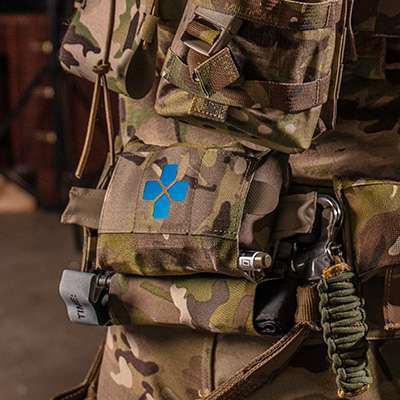 Helium Whisper® - Micro Trauma Kit NOW (4) Blue Force Gear Micro Trauma Kit NOW!