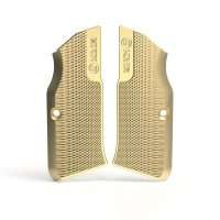 GRIPS KMR L Diamondcut Brass