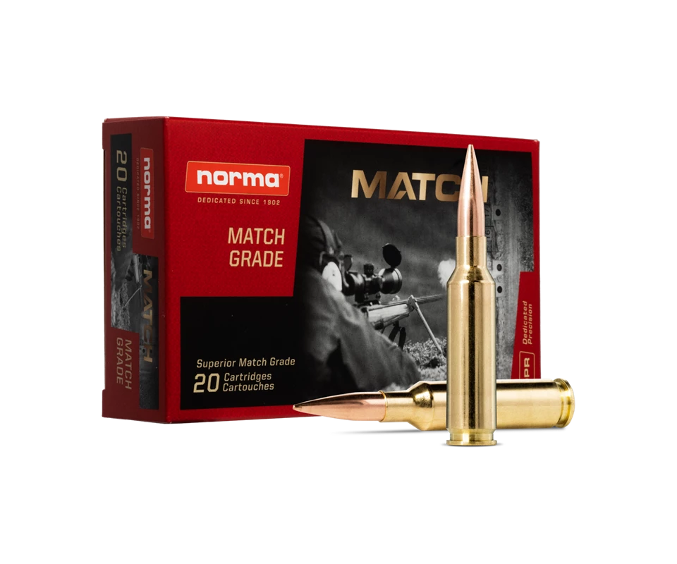 NORMA cal. 6.5 Creedmoore Target Match 8.4g130gr. (1)