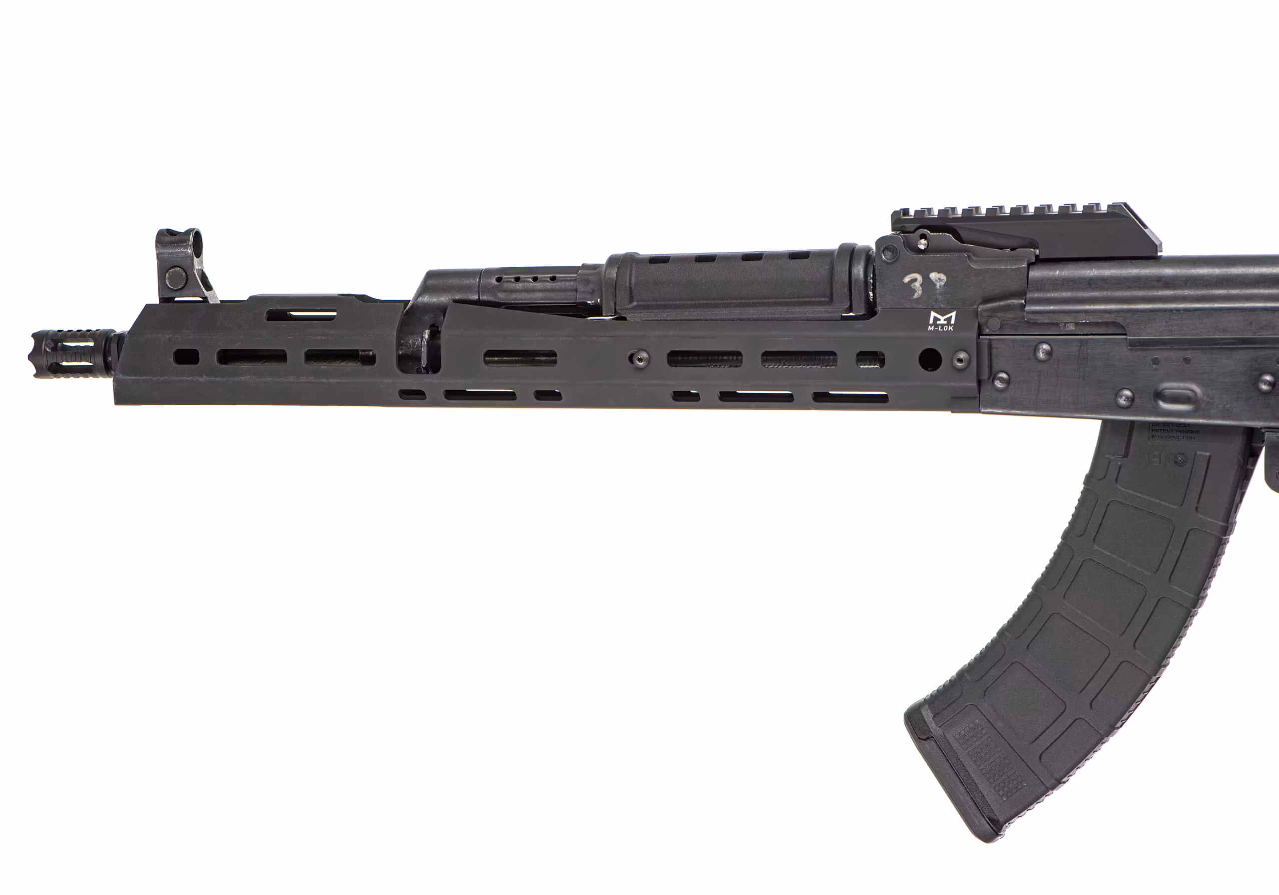 Clawgear AK47 Long Slick Handguard M-LOK (10)