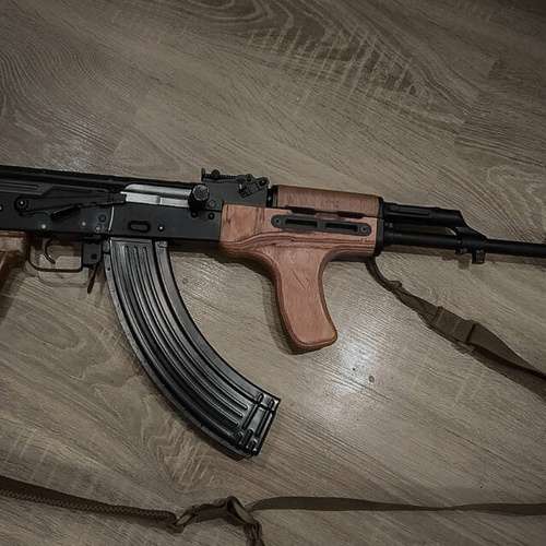 Custom AK Mod 9 FTCS M-LOK Forward Curved Handguard No.4