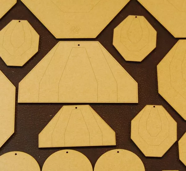 DAA Dry-Fire Target Set (Classic-IPSC)