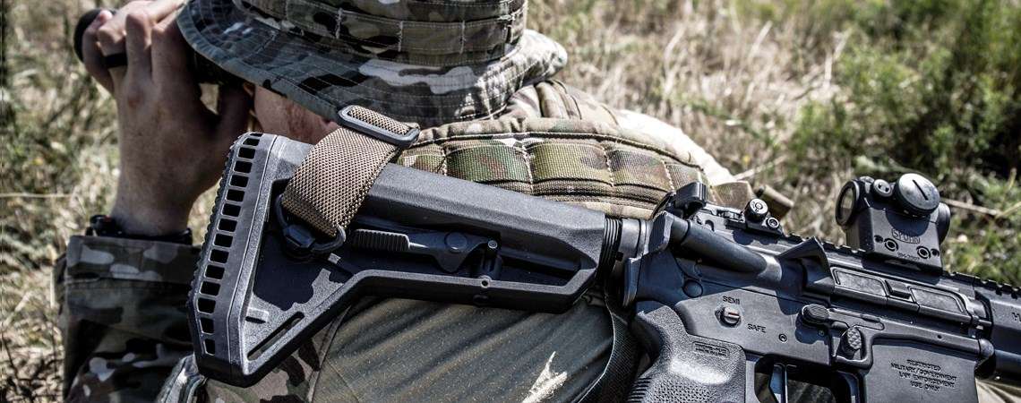 Magpul - MOE SL® Enhanced Rubber Butt-Pad, 0.70 (6)