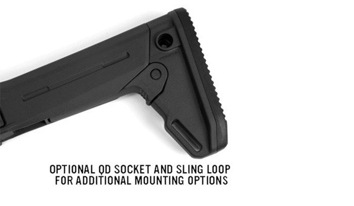 403. Magpul - ZHUKOV-S® Stock for AK-47 AK-74 - MAG585 Black - 101226 (6)