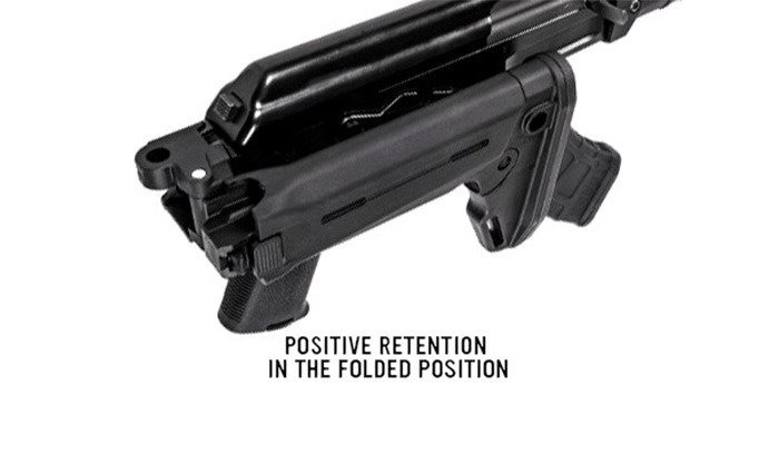 403. Magpul - ZHUKOV-S® Stock for AK-47 AK-74 - MAG585 Black - 101226 (7)