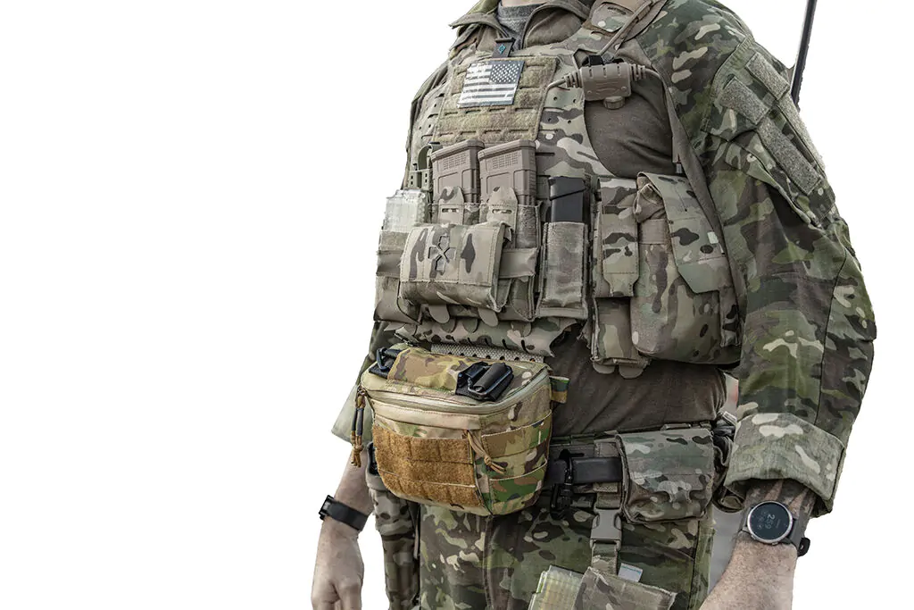 496. Two-4 Waist Pack for Plate Carriers - 100863 (3)